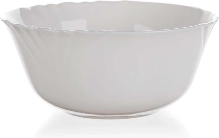 Bol de vidrio templado CADIX 12 cm blanco