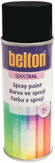 Pintura en spray BELTON RAL 9005 negro semibrillante 400 ml
