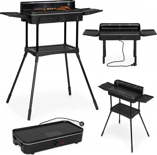 Parrilla eléctrica 3 en 1 MultiGarden: de pie y de mesa