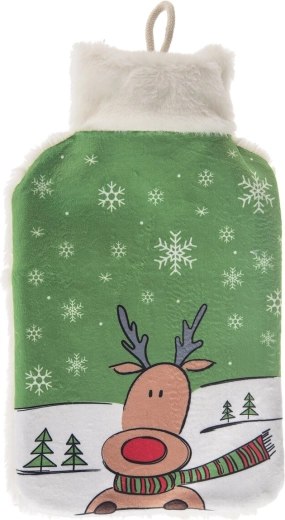 Bolsa de agua caliente con funda de poliéster reno 1,6 l