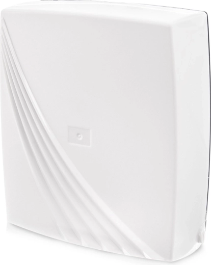Dispensador mural de toallas de papel ZZ blanco 26,5 × 10,5 × 31 cm