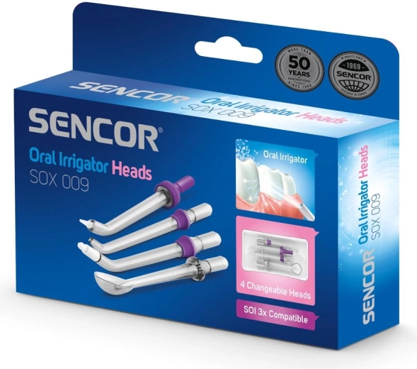 Recambios SENCOR para irrigador bucal SOI 3x