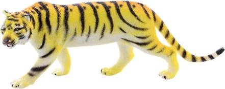 Figura de plástico de tigre de 11 cm