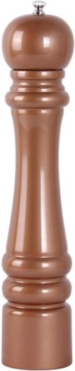 Molino de madera para sal y pimienta 35 cm color cobre