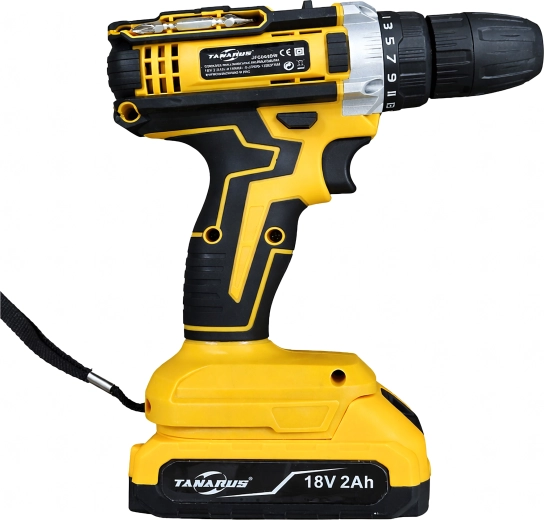 Potencia de 18 V y ajuste del par de apriete