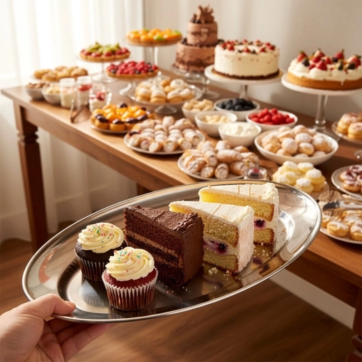Universal para aperitivos, quesos y postres