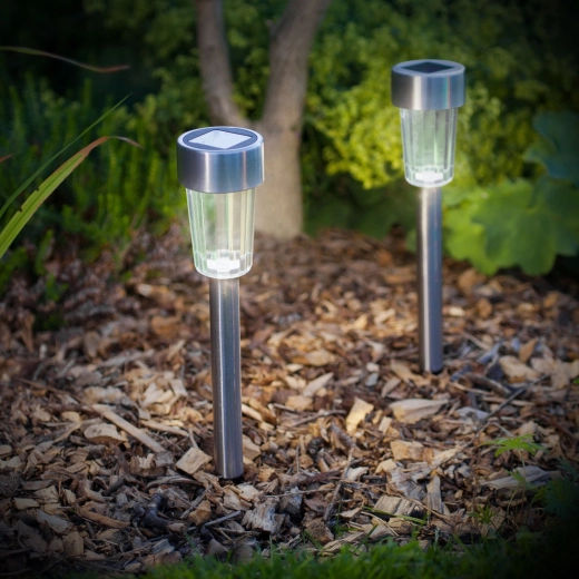 Lámpara LED solar para jardín
