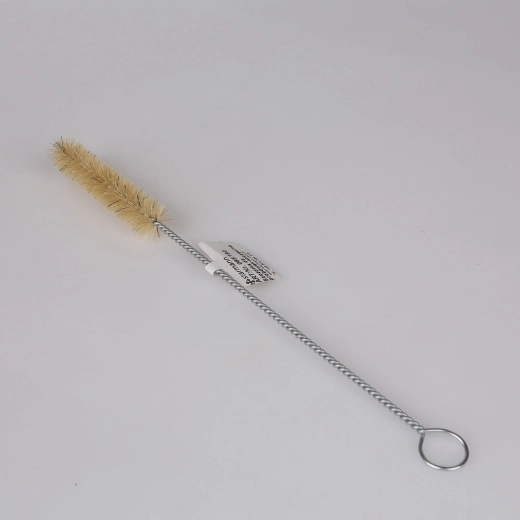 Cepillo para lavar tubos de ensayo de 15 mm con cerdas claras