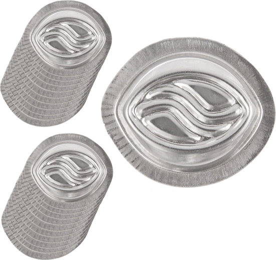 Juego de cortadores para galletas con forma de nuez, 20 uds., acero