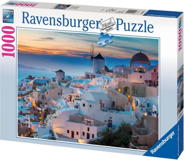 Puzzle Noche en Santorini 1000 piezas Ravensburger
