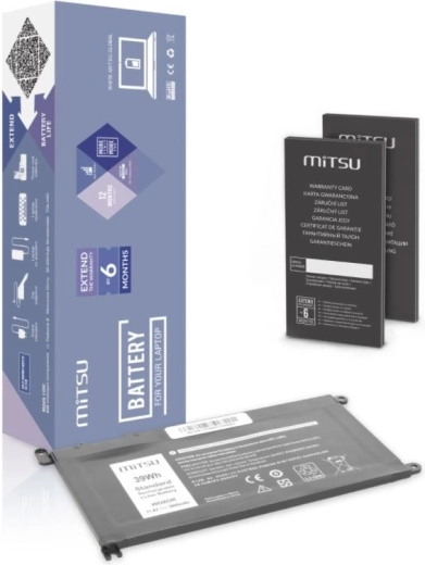 Batería Dell Vostro 14 e Inspiron 15 - 3400mAh 11.4V