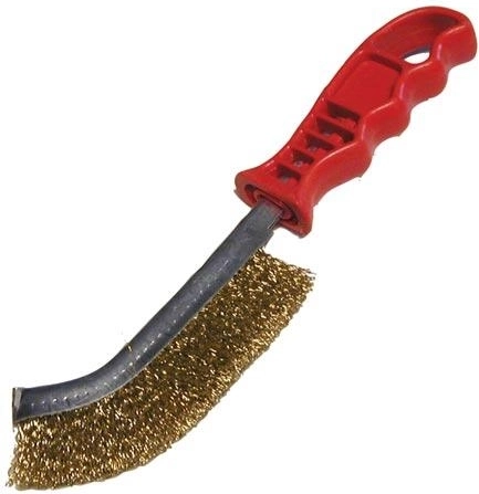 Cepillo manual de alambre PUNK con alambre de latón de 0,3 mm
