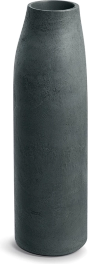 Macetero alto de grafito Epocco 30 cm
