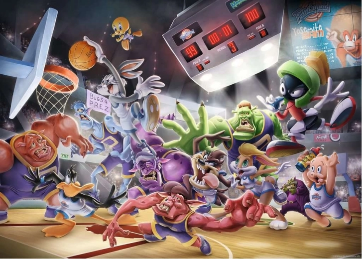 Puzle SPACE JAM final dunk – 1000 piezas RAVENSBURGER