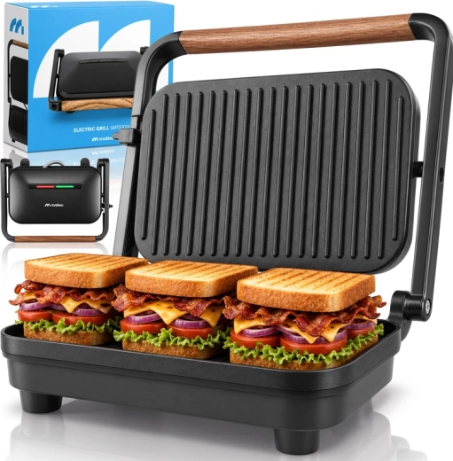 Parrilla de contacto eléctrica MalTec 1500 W
