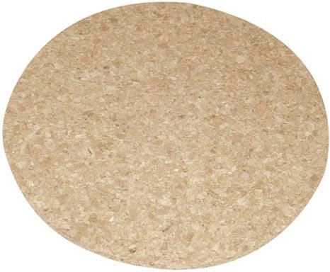 Salvamanteles redondo de corcho para olla 20 cm