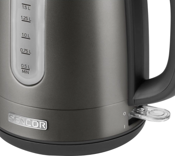Capacidad de 1,7 l con indicador de nivel