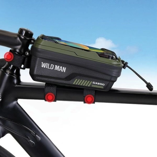 Fijación estable al cuadro de la bicicleta