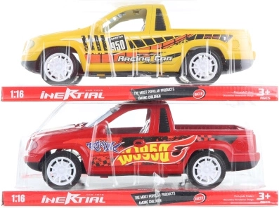 Coche pick-up con volante de inercia 30 cm