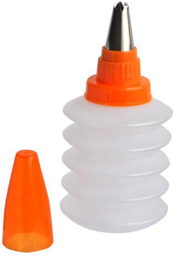 Decorador para tartas con botella PET y boquilla de acero inoxidable TORO