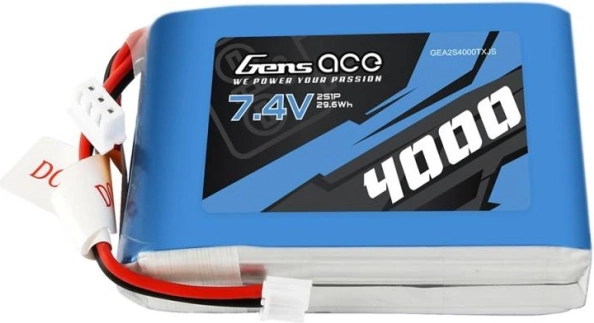 Batería LiPo Gens Ace 7,4 V 4000 mAh 1C