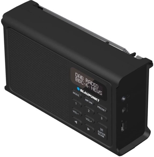 Radio digital DAB+ y FM con RDS