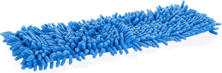 Funda de recambio de chenilla para mopa 42 × 13 cm – azul