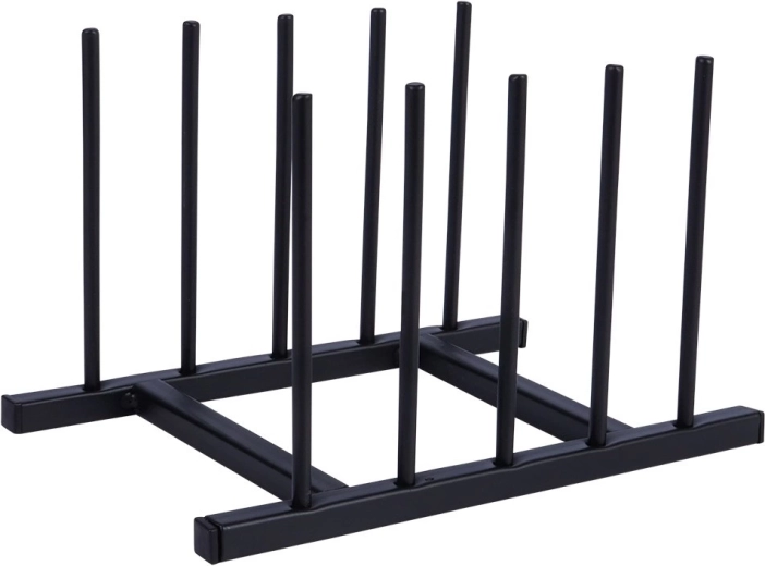 Estructura metálica resistente en color negro