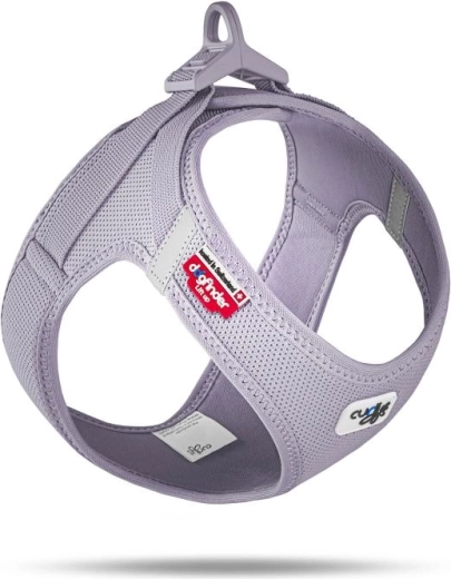 Arnés para perros Curli Air-Mesh Lilac, talla S (4–7 kg)