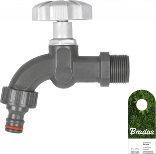 Grifo 1/2" con rosca interior para conector rápido White Line