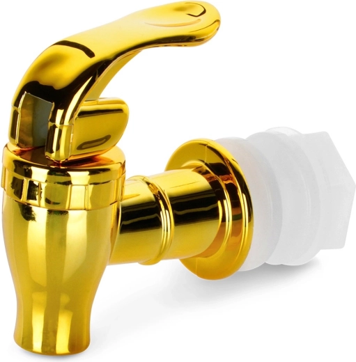 Grifo dorado de repuesto para dispensador de bebidas