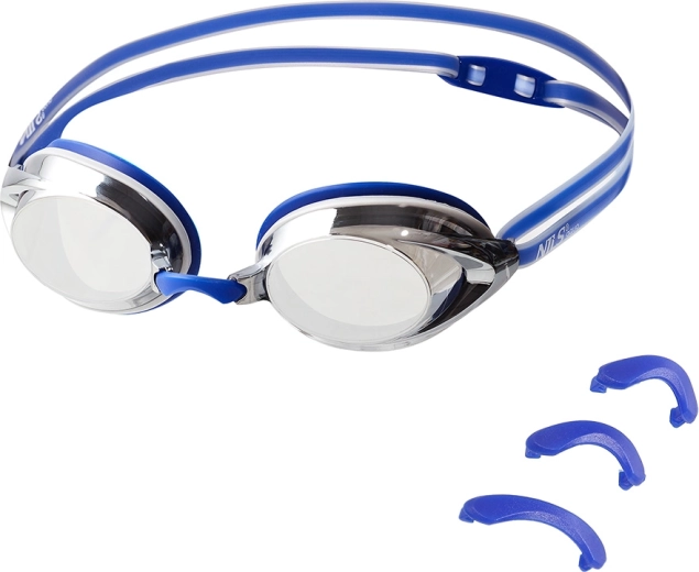 Gafas de natación NILS Aqua Racing azules