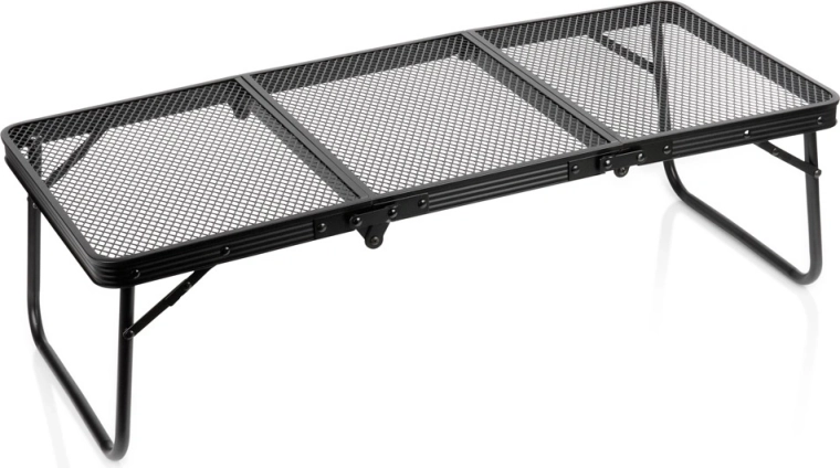 Mesa turística plegable Vilde 90 × 40 cm, negra