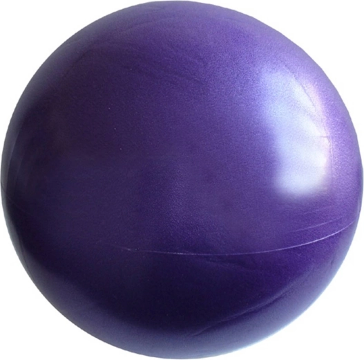 Pelota morada de rehabilitación y fitness Overball de 26 cm