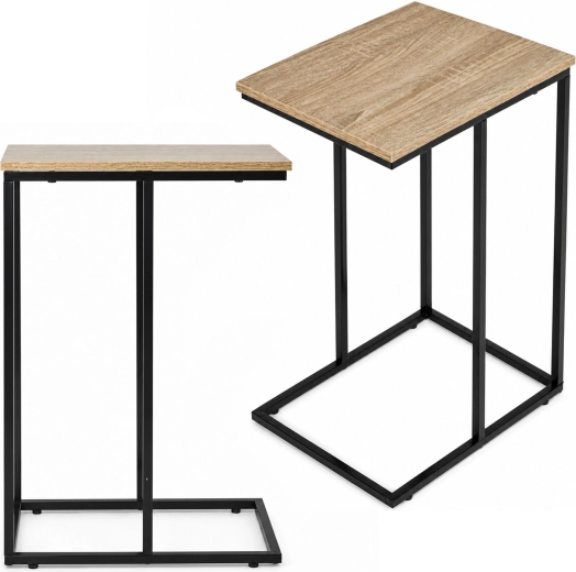 Mesa auxiliar para portátil estilo loft ModernHome - 1 pieza