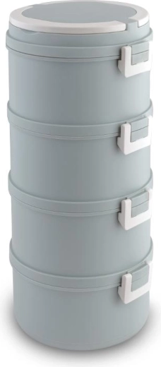 Fiambrera de cuatro niveles Lamart Care 4 × 700 ml