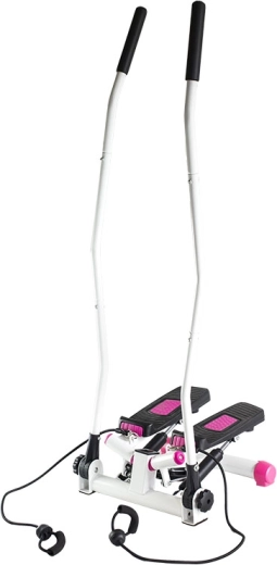 Twist stepper con expansores y manillares HMS rosa