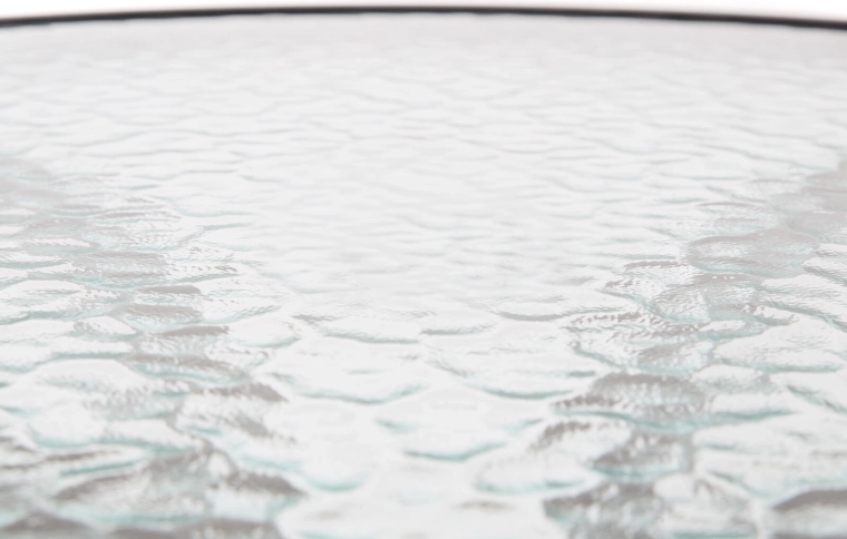 Tablero de cristal resistente con textura fina