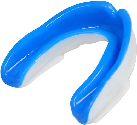 Protector bucal DBX Bushido blanco-azul