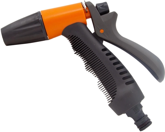 Pistola de chorro ajustable para manguera de jardín DELUX AQUA