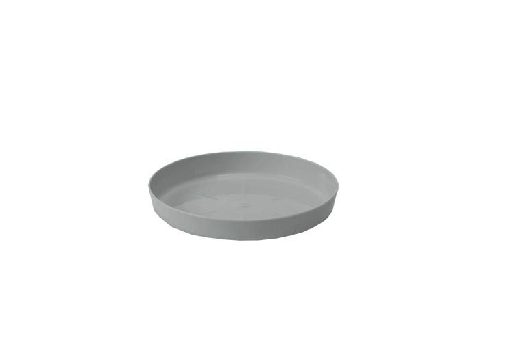 Plato para maceta gris 11,2 cm Lamela