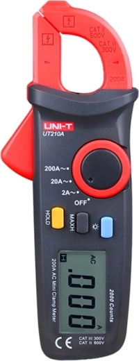 Mini pinza amperimétrica digital Uni-T UT210A