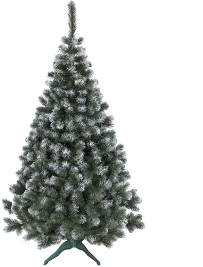Abeto navideño artificial con puntas nevadas 2,5 m