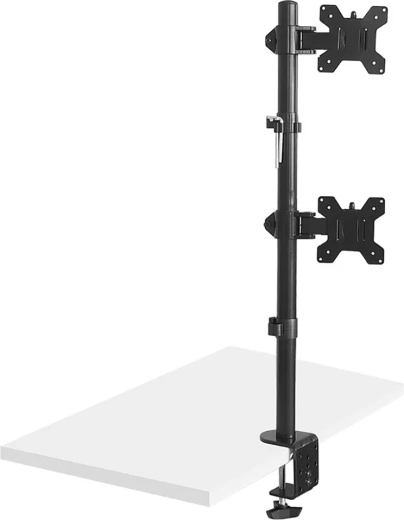 Soporte de sobremesa para 2 monitores Maclean MC-966 de 13–27 pulgadas