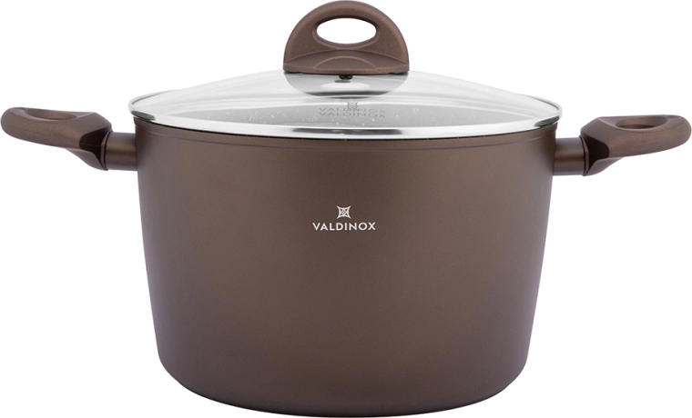 Olla Valdinox Aurum 24 cm con tapa 6 l