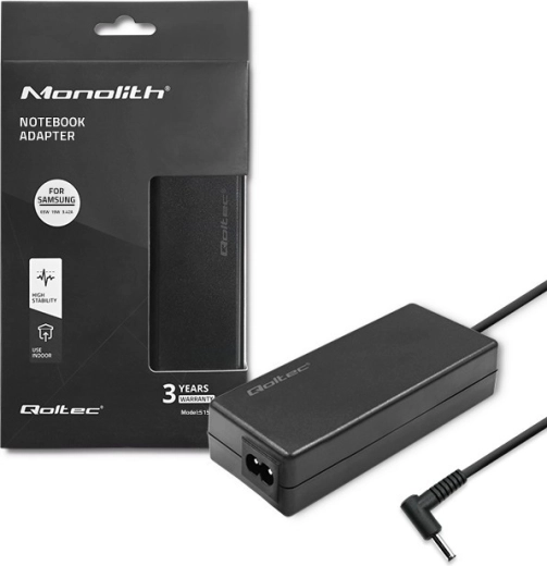 Adaptador de corriente para Samsung 65 W (19 V, 3,42 A), conector 3,0 × 1,0 mm
