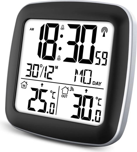 Alarma, snooze y hora precisa DCF77