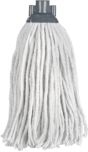 Cabezal de mopa de cordones de algodón 160 g con rosca gruesa