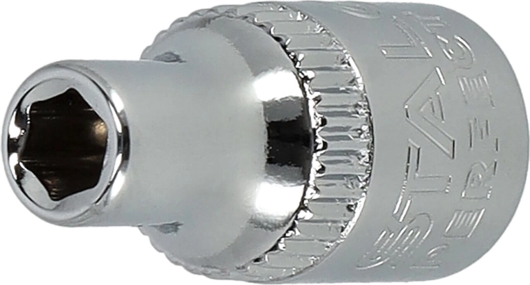 Vaso 1/4" HEX 13 mm CrV Stalco