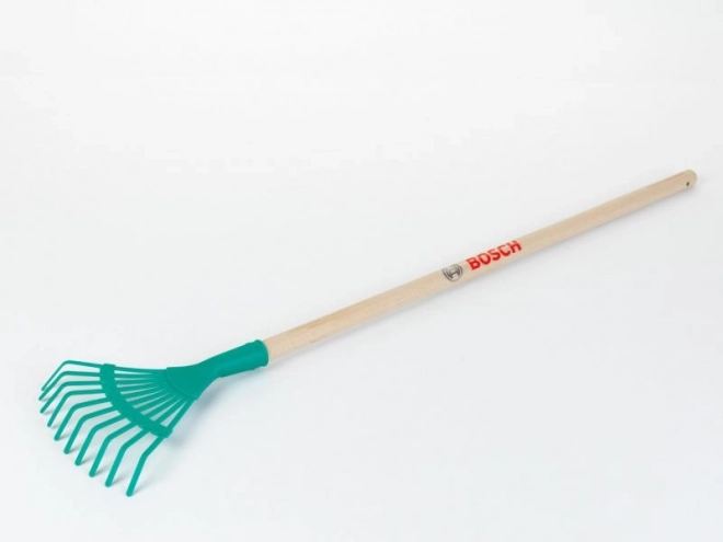 Rastrillo de jardín Bosch con mango de madera